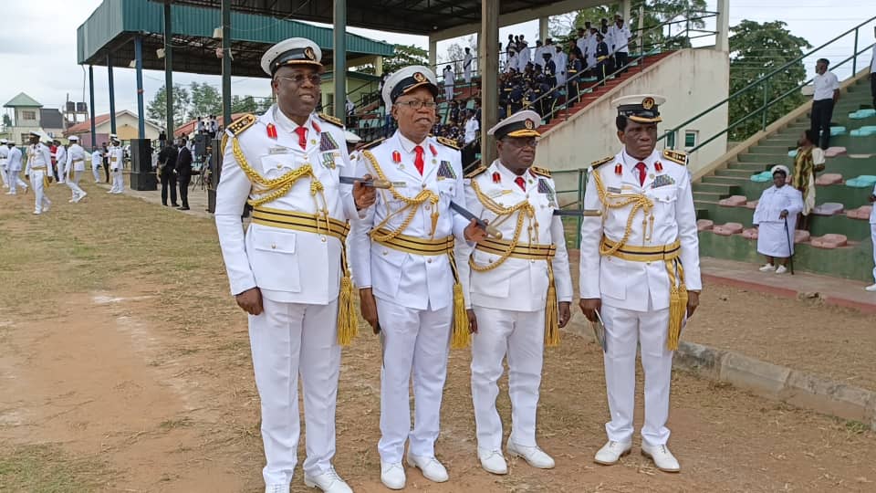 Students walking on campus